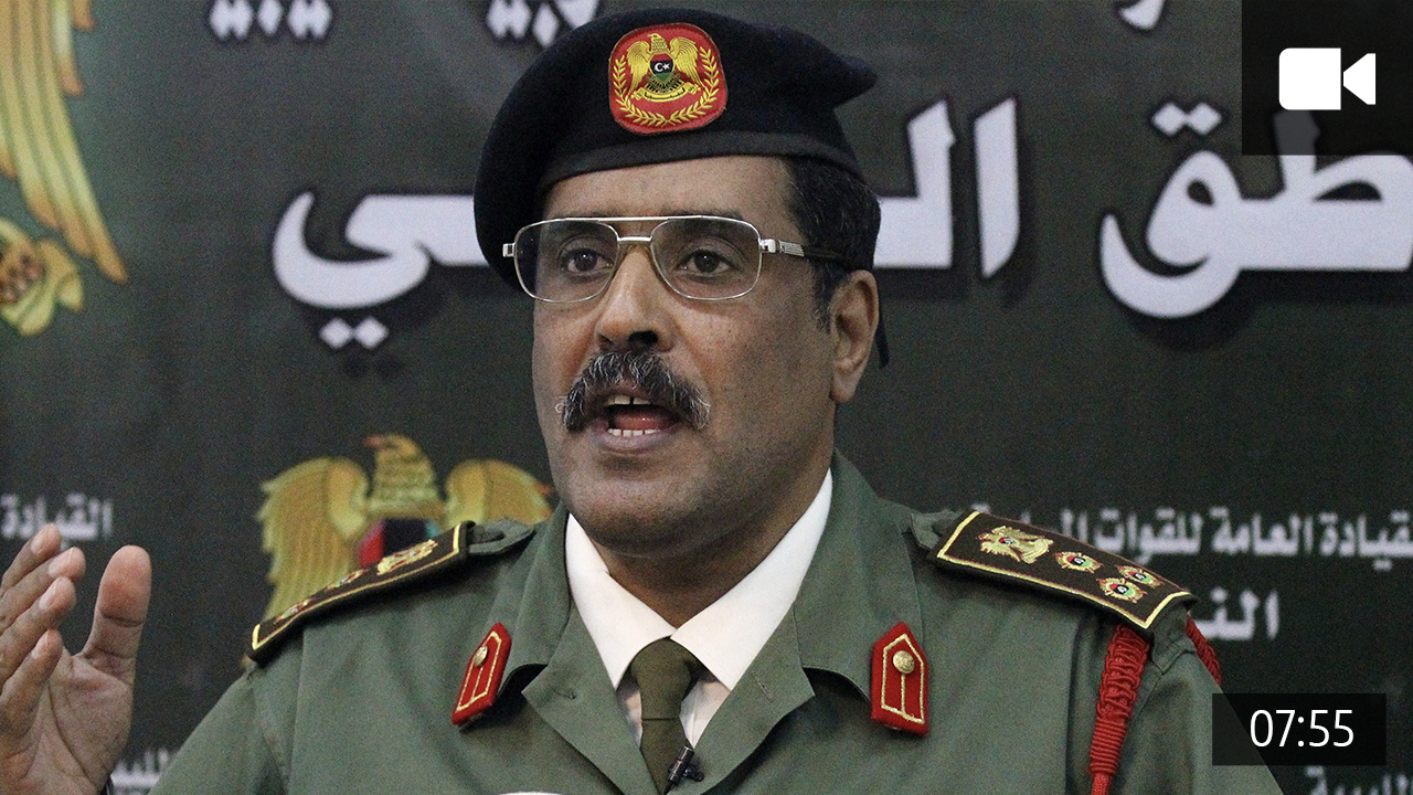 المتحدث باسم الجيش الليبي اللواء أحمد المسماري