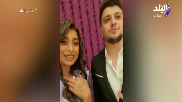 اللعلامية لميس سلامة والفنان معن البرغوث
