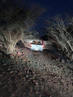 جانب من المكافحة الليلية 