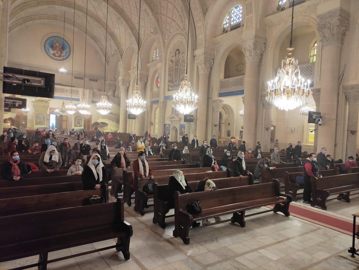 الكاتدرائية المرقسية بالإسكندرية تفتح أبوابها