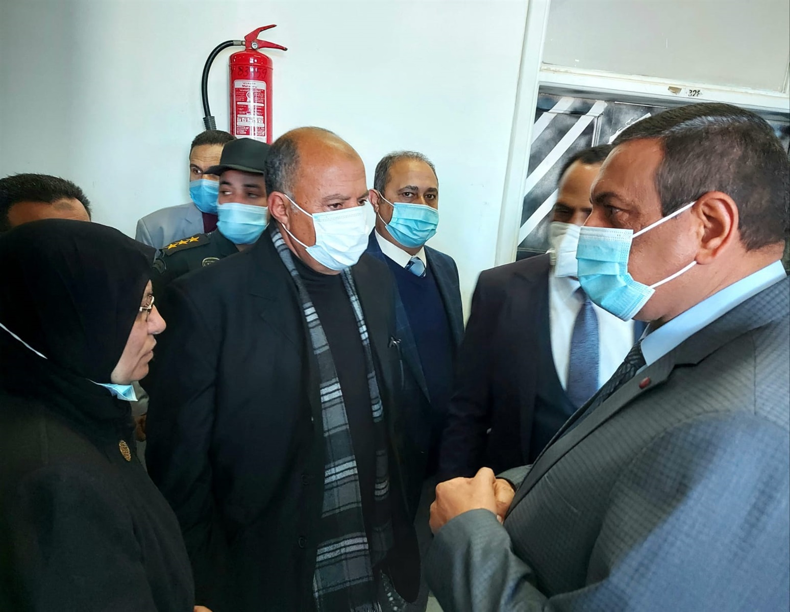 محافظ البحيرة ورئيس جامعة دمنهور 