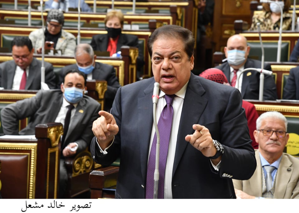 النائب محمد أبو العينين، وكيل مجلس النواب
