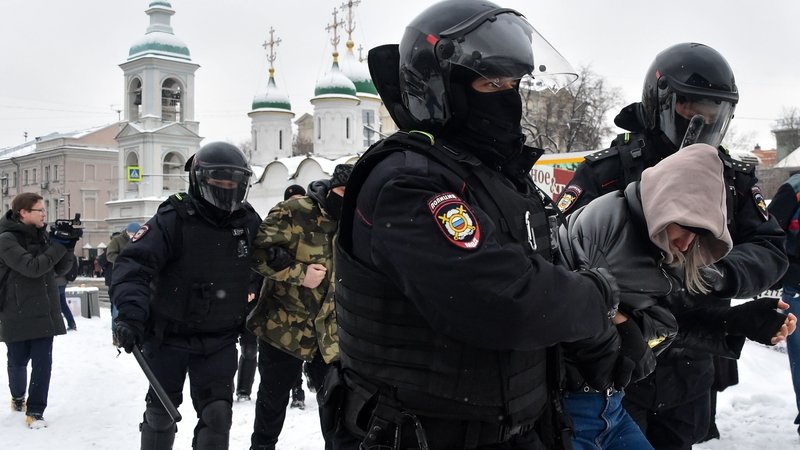 الشرطة الروسية تلقي القبض على زوجة المعارض نافالني 