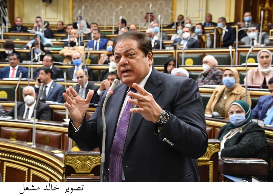 النائب محمد أبو العينين وكيل مجلس النواب