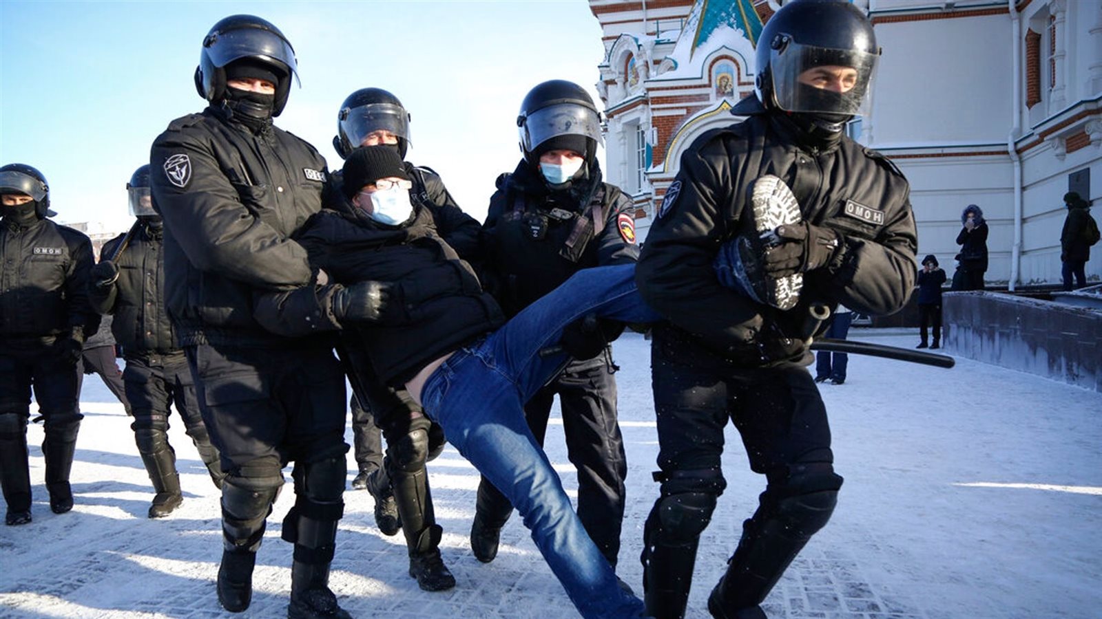 احتجاجات روسيا