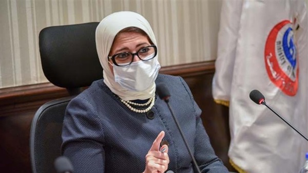 هالة زايد، وزيرة الصحة