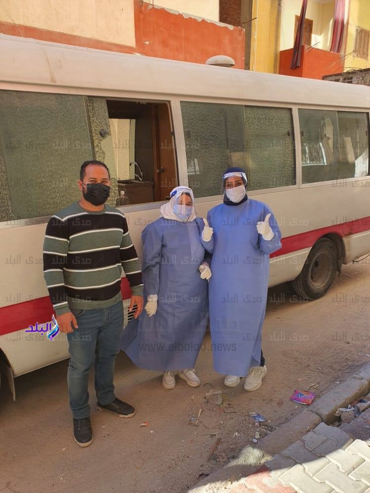 فرق متابعة حالات العزل المنزلى لكورونا