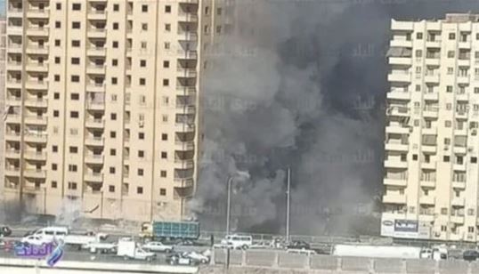 حريق عقار فيصل 