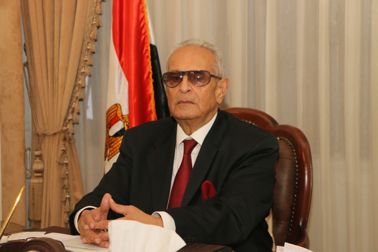 المستشار بهاء الدين أبو شقة، رئيس حزب الوفد