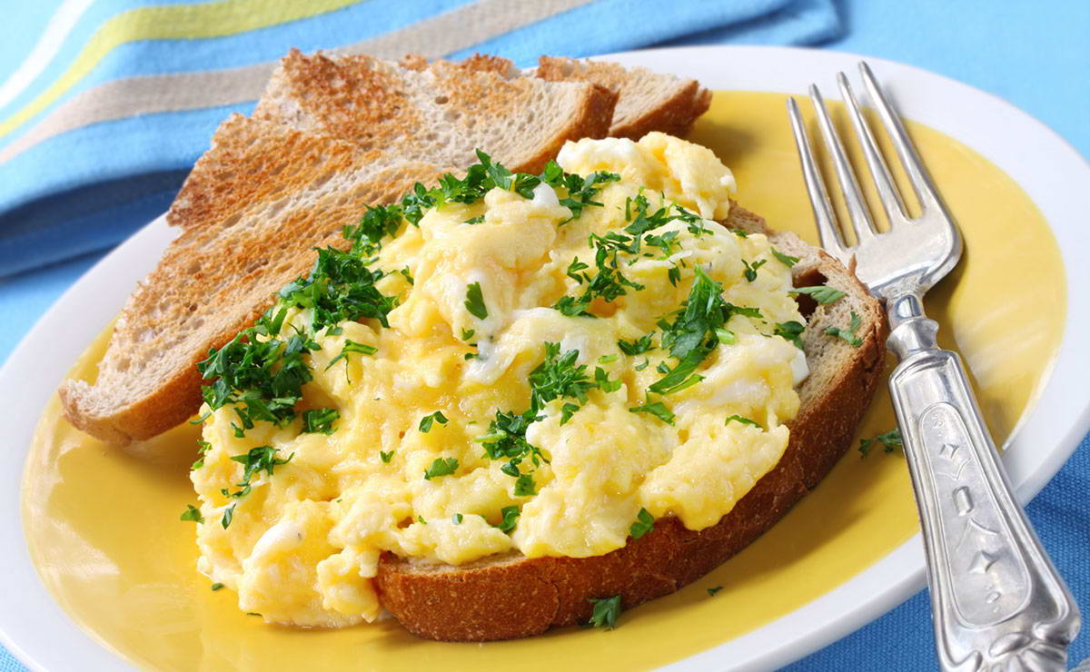 البيض المخفوق