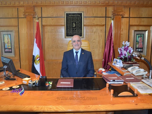 الدكتور أحمد جابر - رئيس جامعة الفيوم