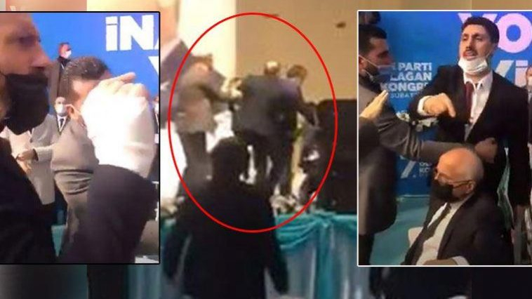 عراك بالأيدي داخل حزب أردوغان