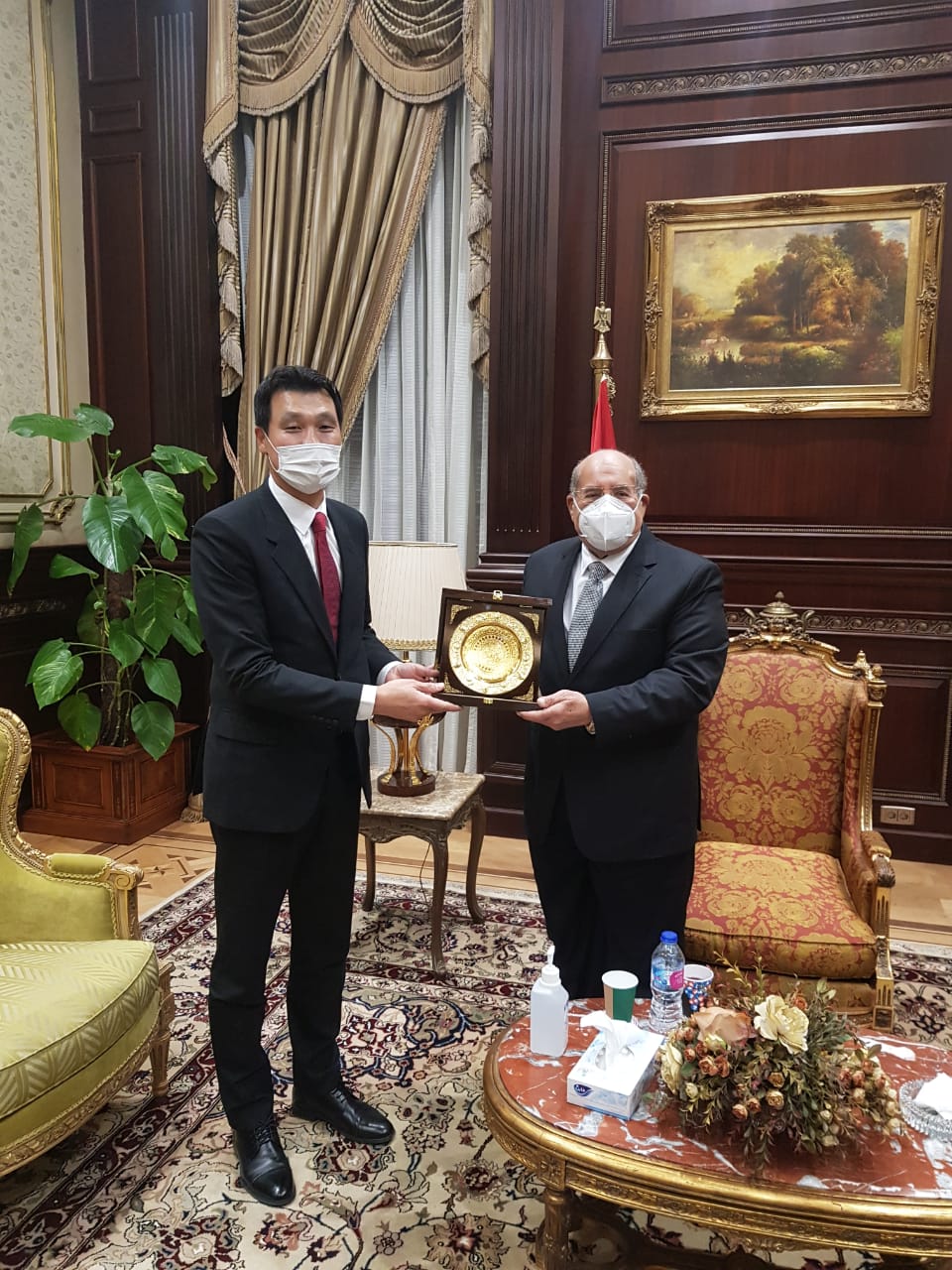 جانب من اللقاء