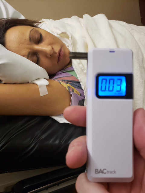 امرأة مصابة مرض نادر