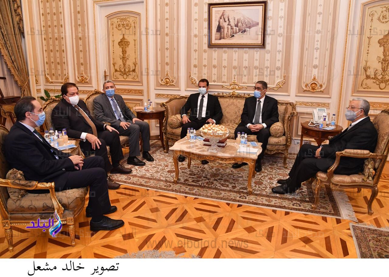 رئيس مجلس النواب يستقبل رئيس الهيئة العامة للاستعلامات