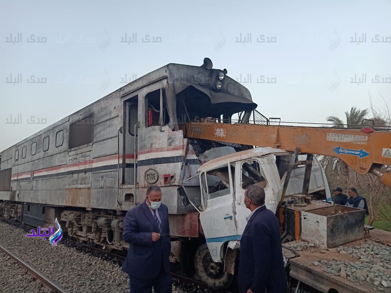 حادث قطار أسيوط