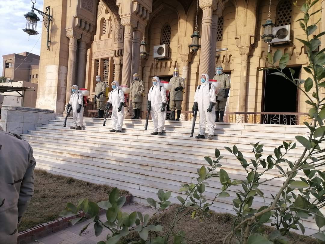 تعقيم المساجد