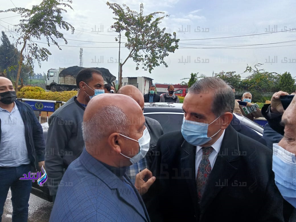 محافظ كفر الشيخ يستقبل وزير النقل
