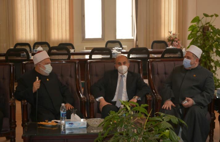 جانب من الزيارة 
