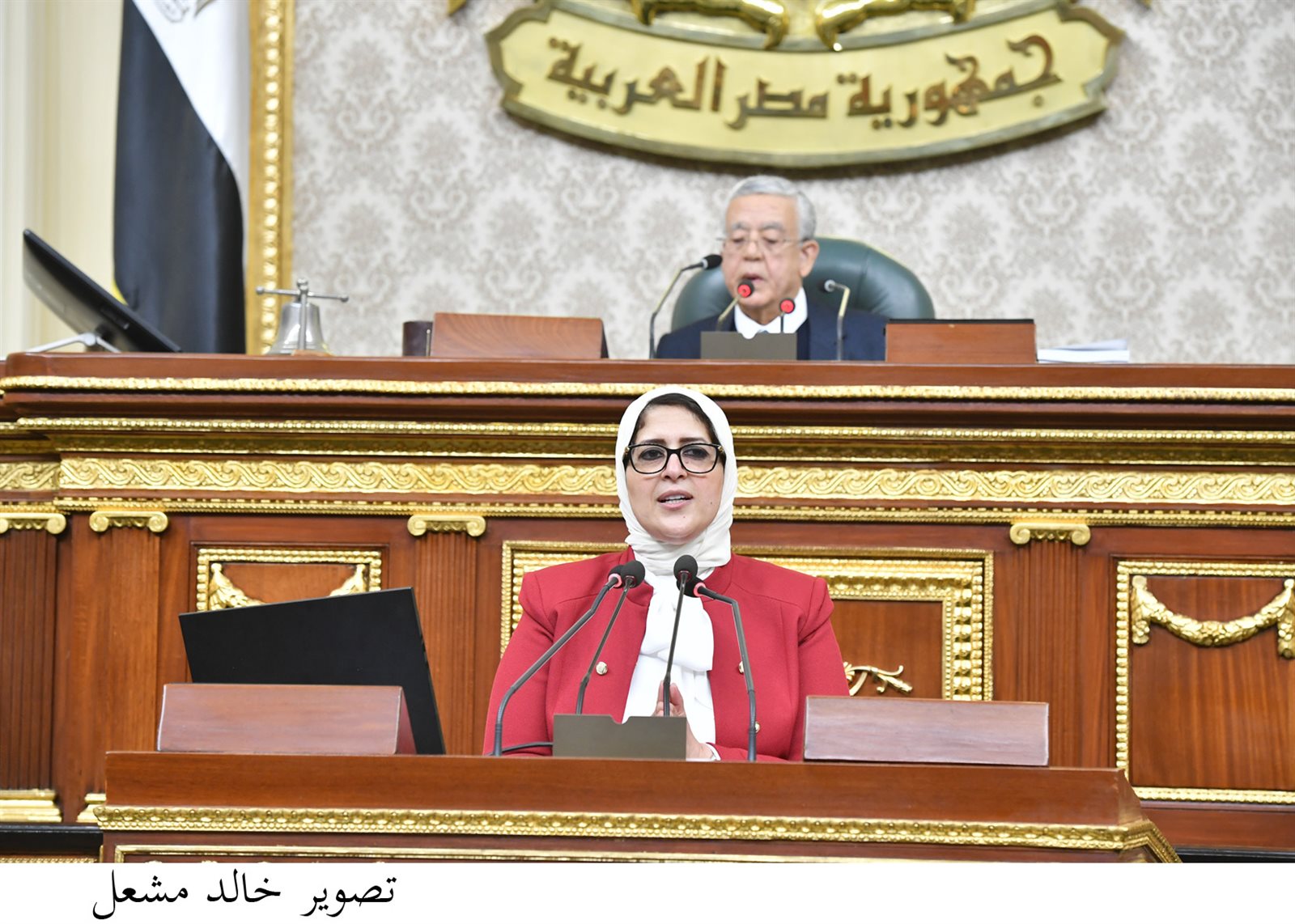  الدكتورة هالة زايد،  وزيرة الصحة والسكان