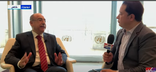  السفير محمد إدريس، مندوب مصر الدائم لدى الأمم المتحدة