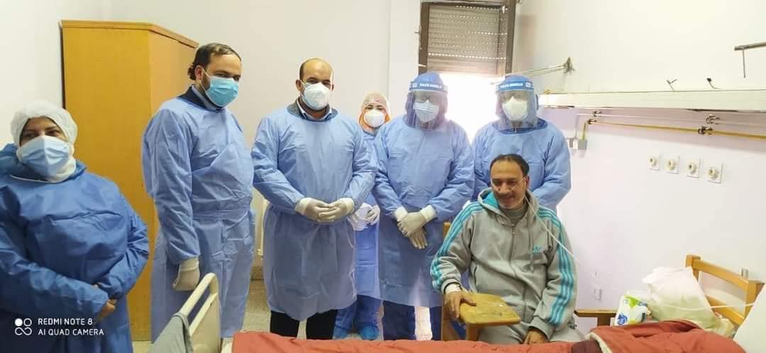  نائب الإسماعيلية بالمستشفى  