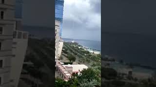 ظهور شاهقة مائية في السعودية 
