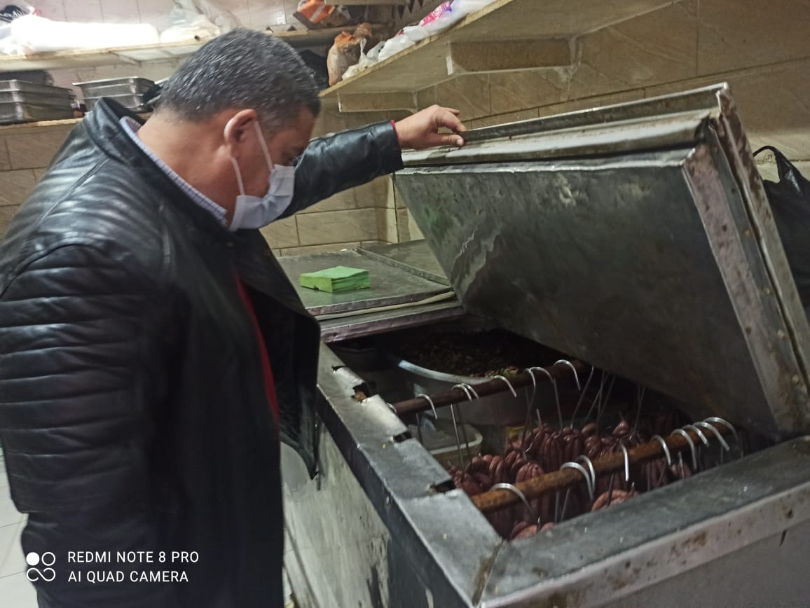 ضبط لحوم فاسده