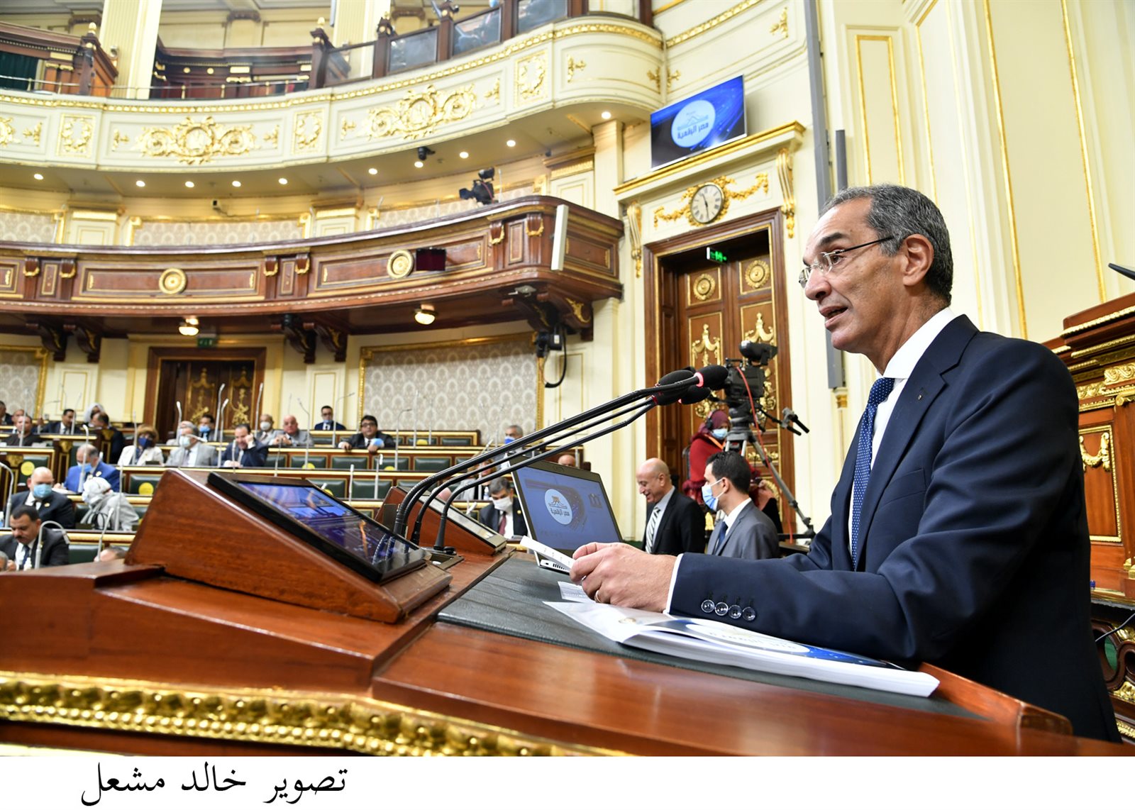 الدكتور عمرو طلعت وزير الاتصالات وتكنولوجيا المعلومات 