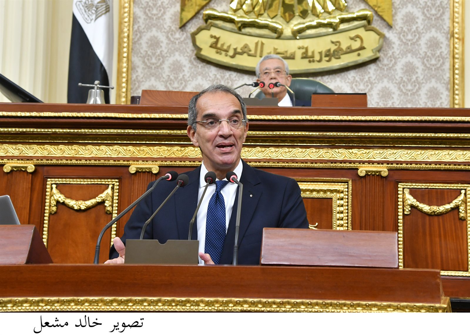 الدكتور عمرو طلعت وزير الاتصالات وتكنولوجيا المعلومات 