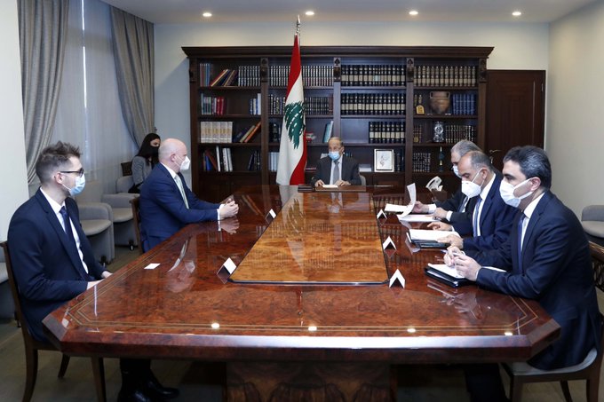 عون يستقبل سفير ألمانيا في لبنان