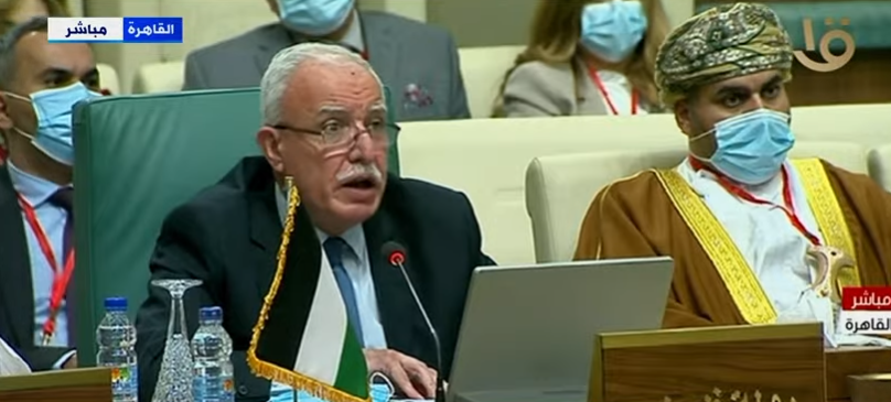 رياض المالكي، وزير خارجية فلسطين