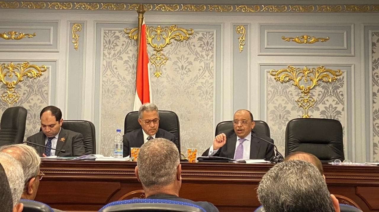 وزير التنمية المحلية داخل مجلس النواب