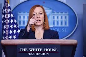 جين ساكي المتحدثة باسم البيت الابيض