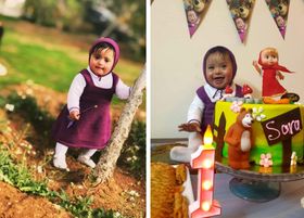 سارة رضيعة أردنية تبهر متابعي مواقع التواصل