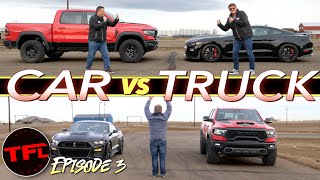 رام 1500 TRX و موستنج شيلبي GT500