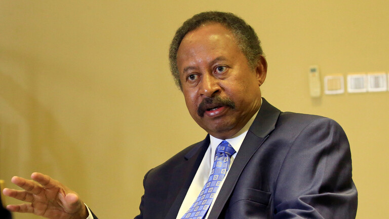 رئيس الوزراء السوداني، عبد الله حمدوك.
