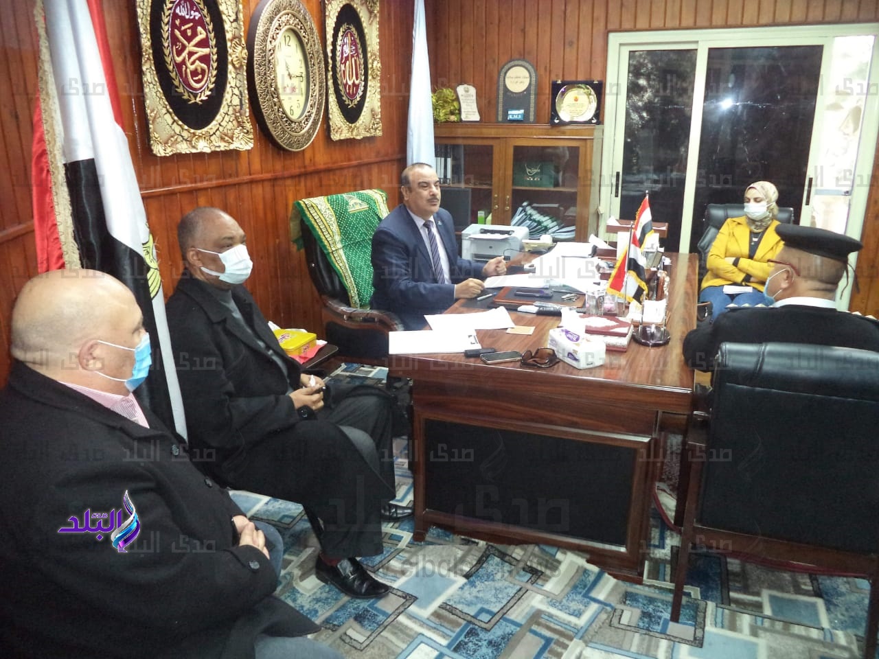 جانب من الاجتماع 