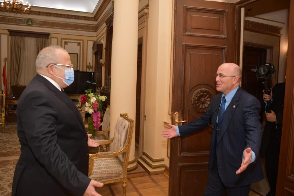 الخشت و سفير المملكة المغربية 