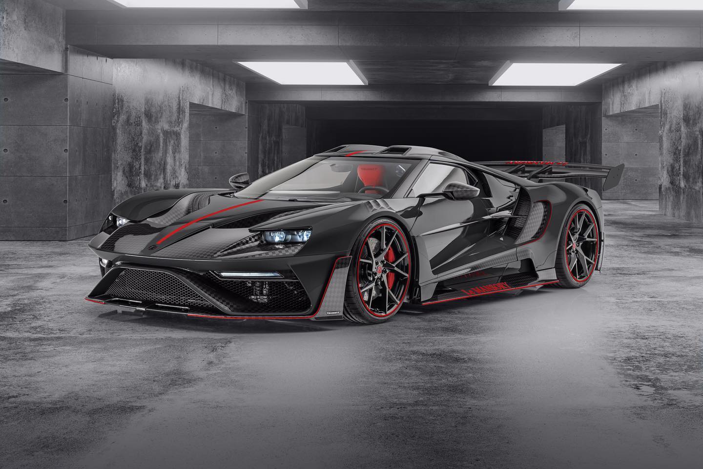 فورد GT بلمسات فنية رائعة