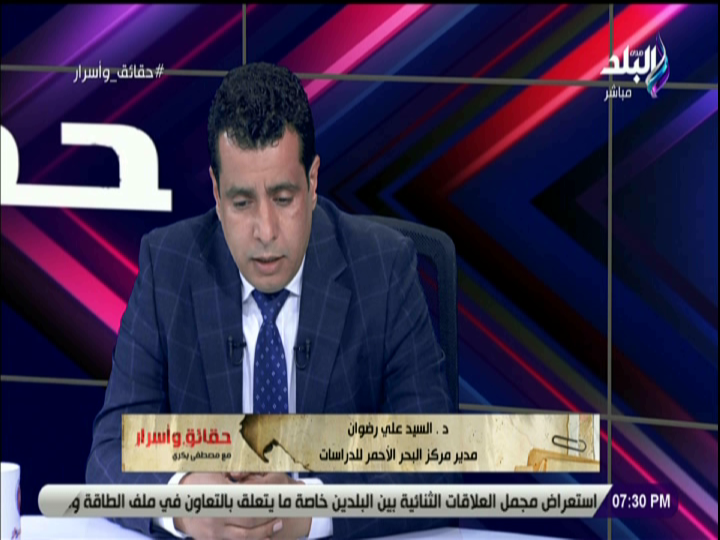 كتور السيد علي رضوان مدير مركز البحر الأحمر للدراسات 