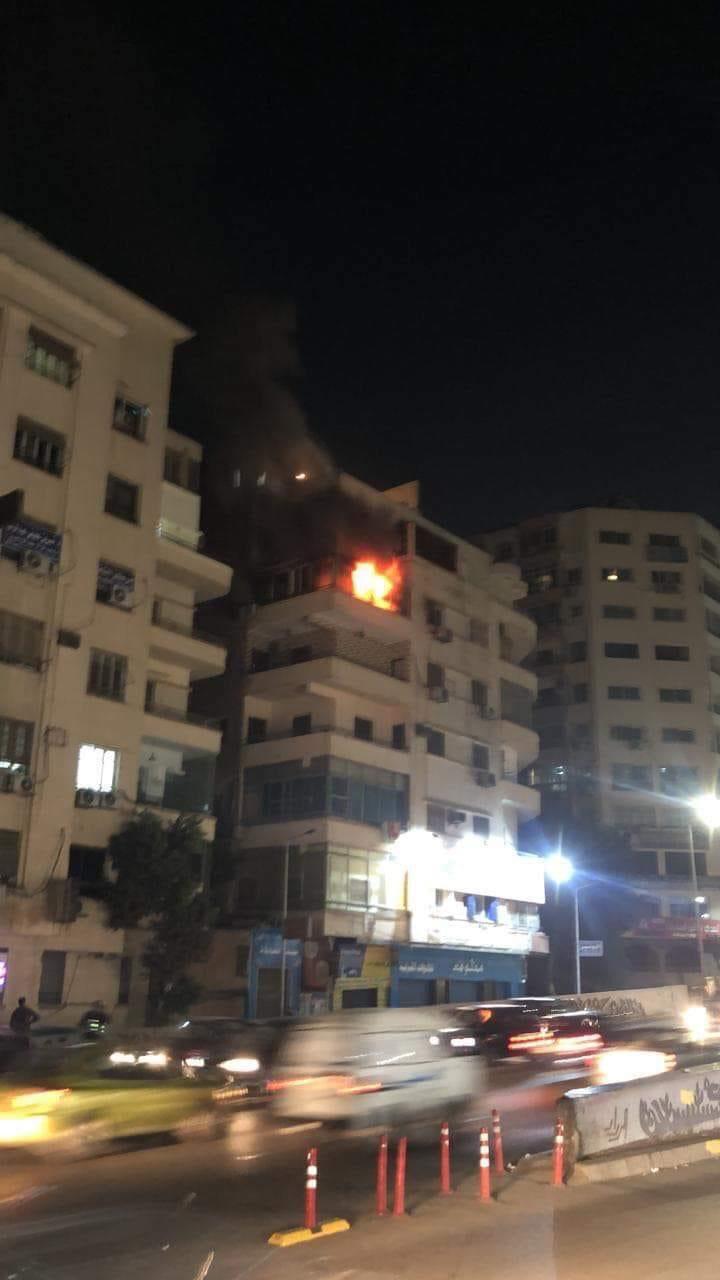 حريق الدقي 