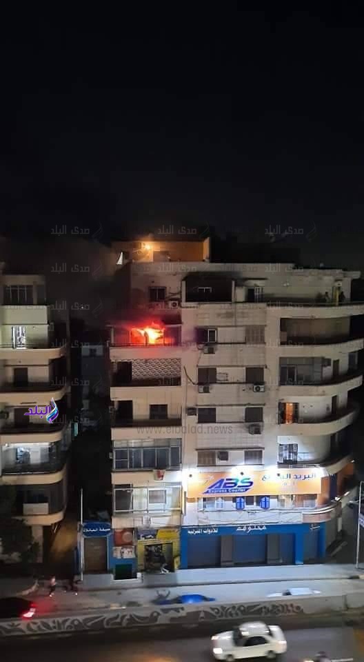 حريق الدقي 