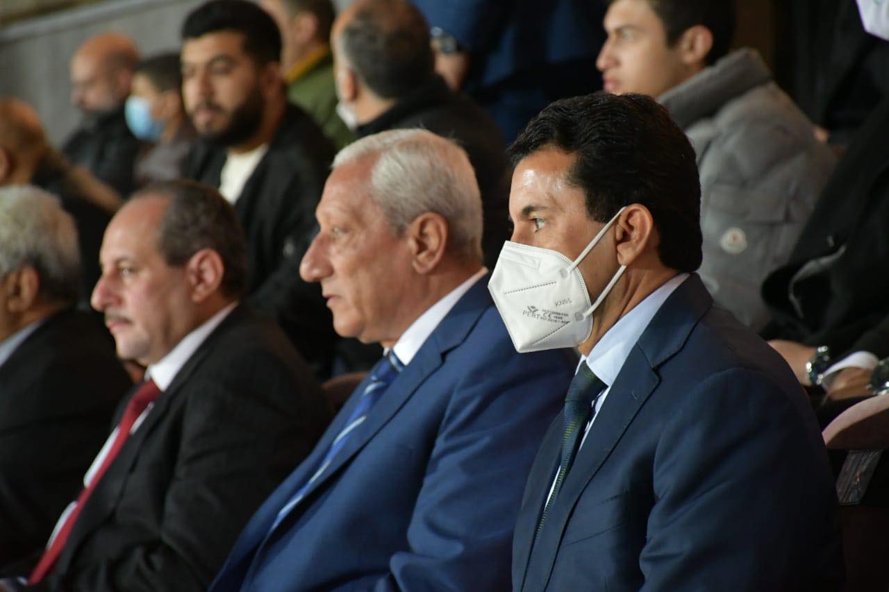 وزير الرياضة ورئيس الزمالك