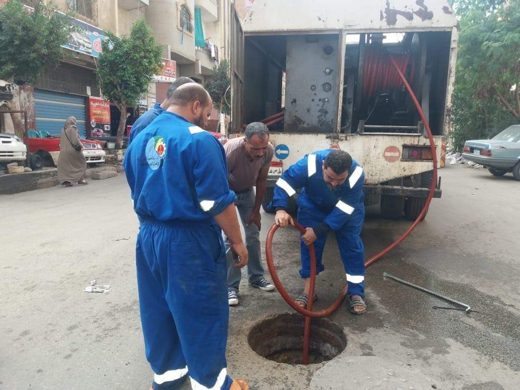 تطهير شبكات الصرف الصحي