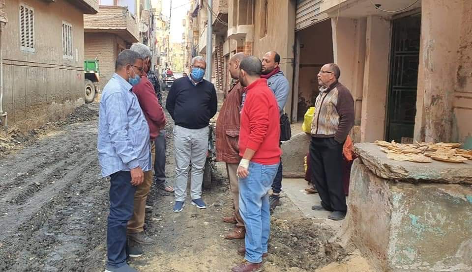 أعمال تطوير شبكات شبين الكوم
