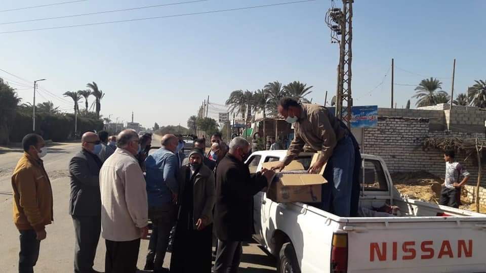 الحملات في مركز بنى مزار بالمنيا