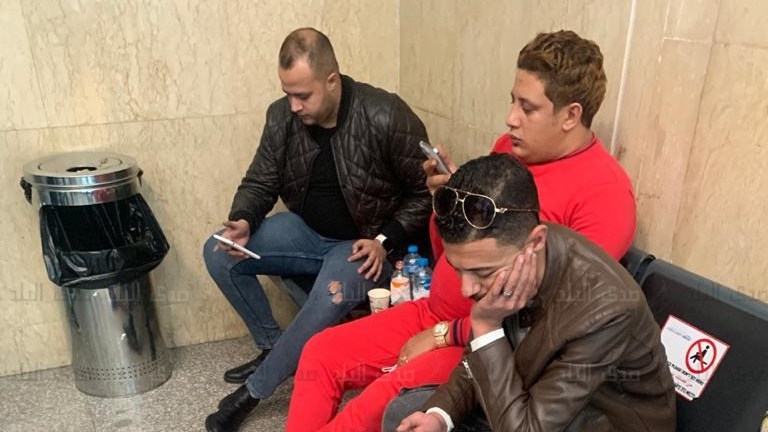 حمو بيكا في مطار شرم الشيخ 