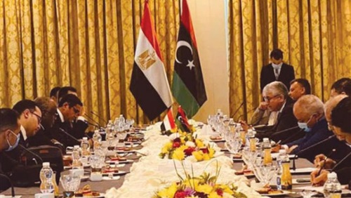وفد مصرى فى ليبيا