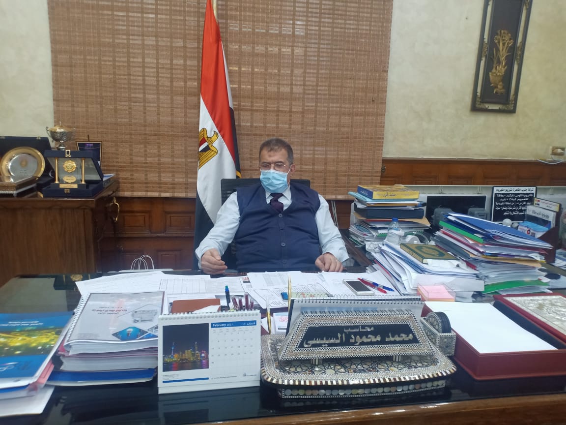 رئيس شركة جنوب القاهرة لتوزيع الكهرباء